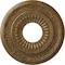 Ekena Millwork Lauren Ceiling Medallion (Fits Canopies up to 6 1/4"), 20 5/8"OD x 6 1/4"ID x 1 3/8"P, Rubbed Bronze CM20LNRZS - alternate 1